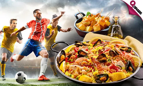 Football Fever with Open Voucher for Paella, Spanish Cuisine, Drinks & More at Casa Paco, The Pearl-Qatar!